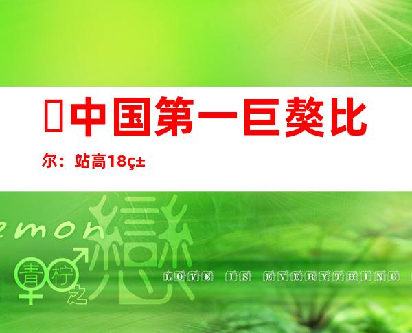 ​中国第一巨獒比尔：站高1.8米重230斤，身价3000万