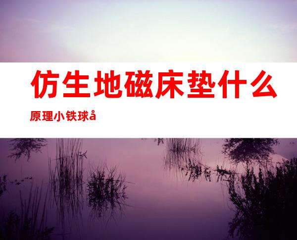 仿生地磁床垫什么原理小铁球到床上就会立起来（仿生地磁床垫对身体有害吗）