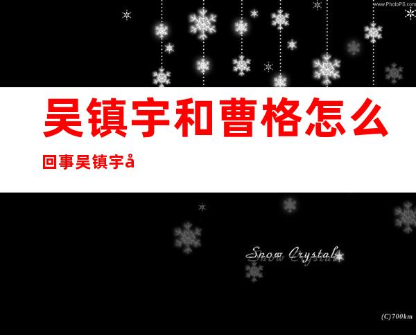 吴镇宇和曹格怎么回事 吴镇宇微博骂曹格