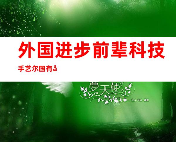 外国进步前辈 科技手艺尔国有哪些进步前辈 的迷信技术？