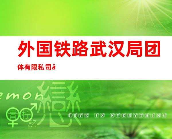 外国铁路武汉局团体 有限私司副总司理 ：滞留湖南须要 入京职员 远 二0万