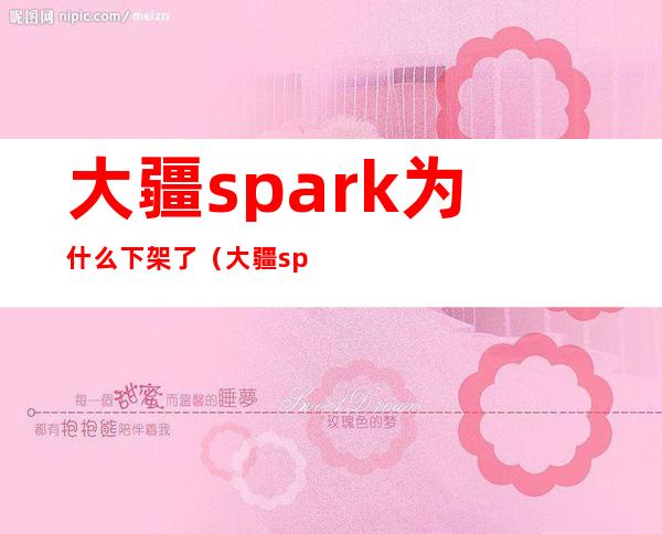 大疆spark为什么下架了（大疆spark怎么连接手机）