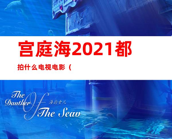 宫庭海2021都拍什么电视电影（宫庭海解锁制片人）