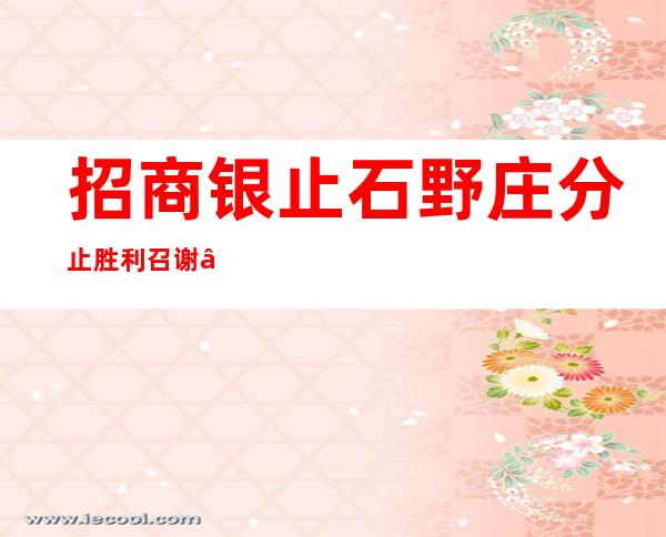 招商银止石野庄分止胜利 召谢“银企竞争双赢将来 ”一网通产物 宣布 会