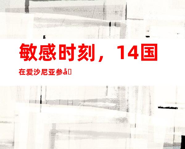 敏感时刻，14国在爱沙尼亚参加北约军演