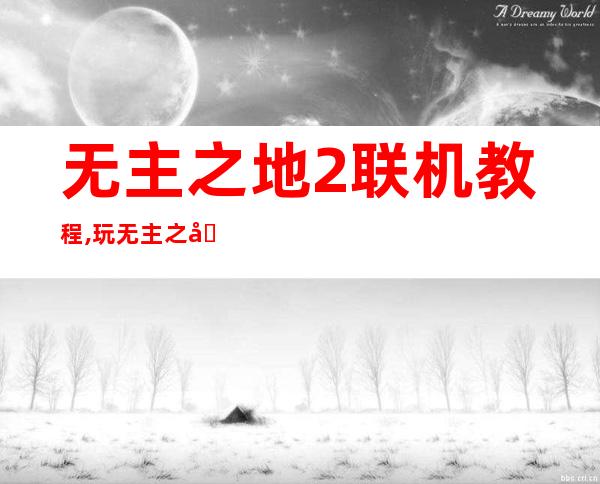 无主之地2联机教程,玩无主之地2联机的完整教程