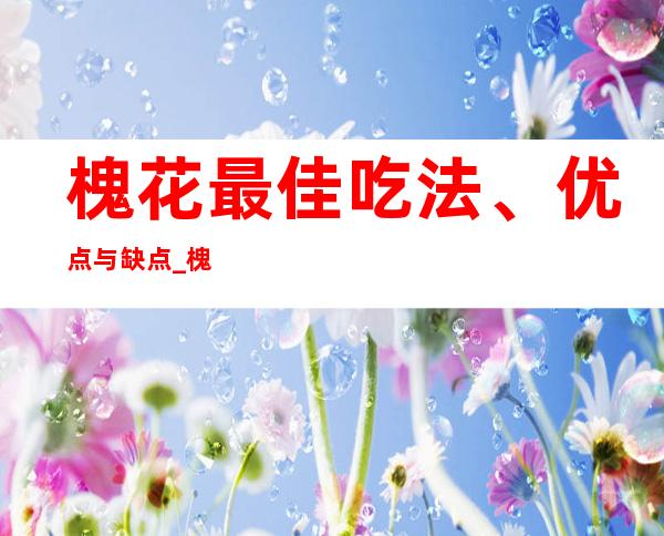 槐花最佳吃法、优点与缺点_槐花的药用营养价值与功效作用