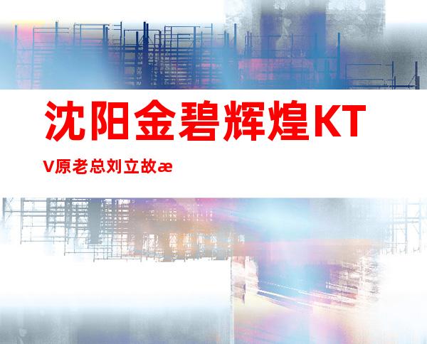 沈阳金碧辉煌KTV原老总刘立故意杀人案开庭