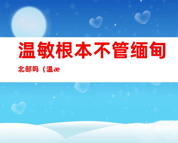 温敏根本不管缅甸北部吗（温敏型羟丁基壳聚糖敷料）