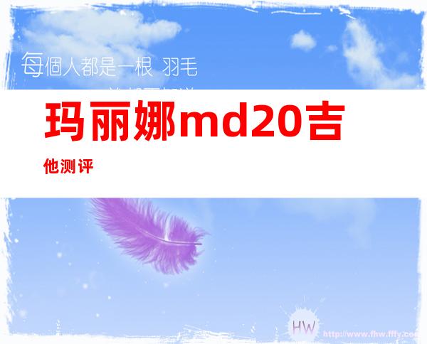 玛丽娜md20吉他测评