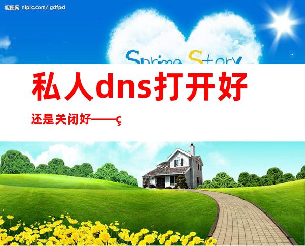 私人dns打开好还是关闭好——私人dns提供商主机名