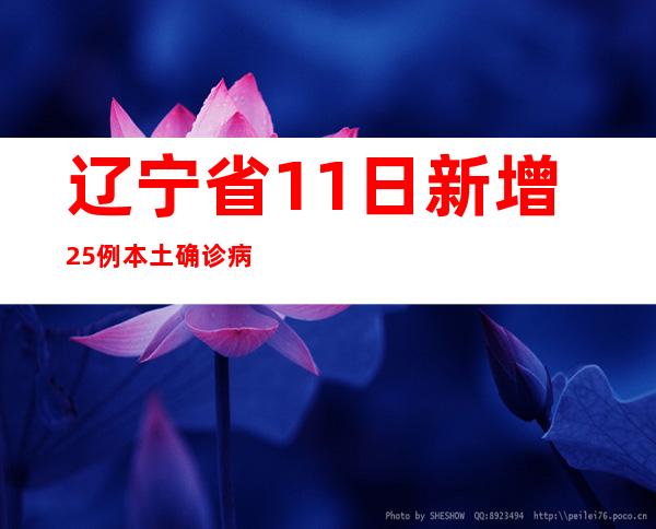 辽宁省11日新增25例本土确诊病例、22例本土无症状熏染者