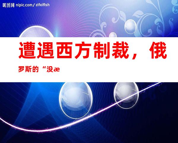 遭遇西方制裁，俄罗斯的“没想到”和“应对招”