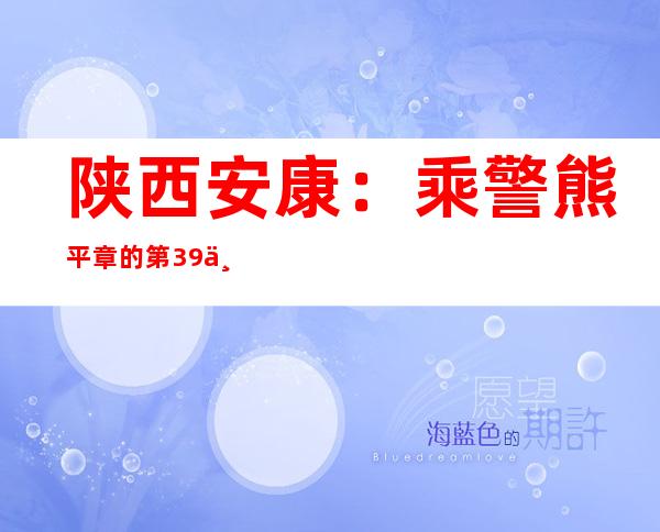 陕西安康：乘警熊平章的第39个春运