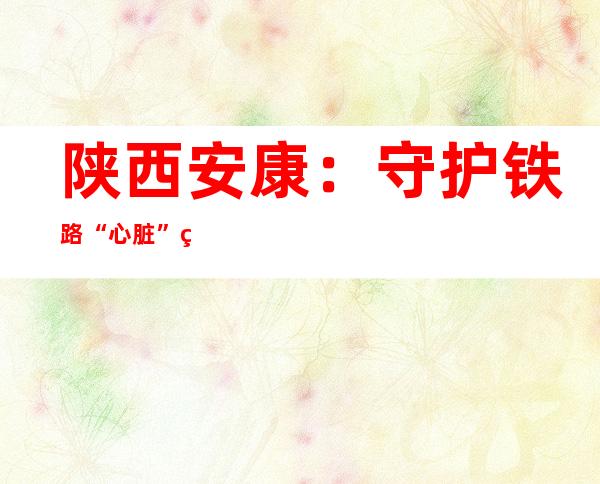 陕西安康：守护铁路“心脏”的信号工