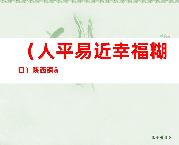 （人平易近幸福糊口）陕西铜川：山桃林里的“手工达人”撬动“绿色资源”