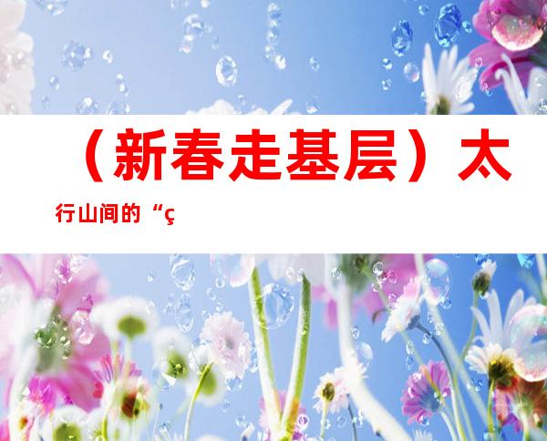 （新春走基层）太行山间的“电网医生”：60余米高空“走钢丝” 为特高压线路“把脉问诊”