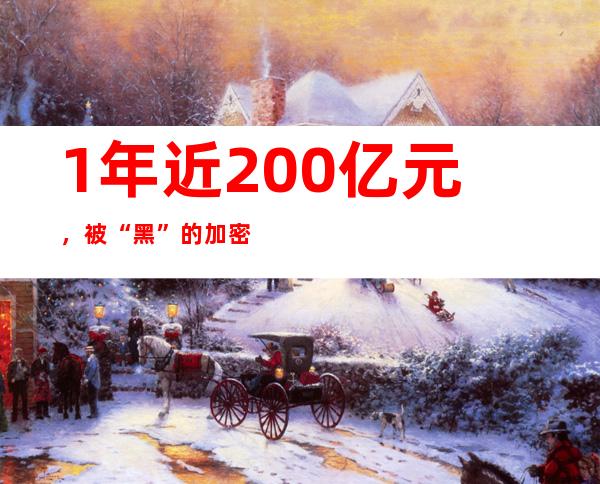 1年近200亿元，被“黑”的加密货币都去哪了？