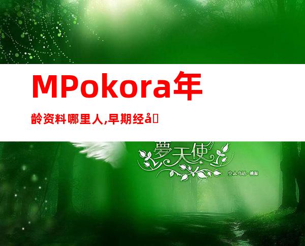 M.Pokora年龄资料哪里人,早期经历,个人信息,个人作品