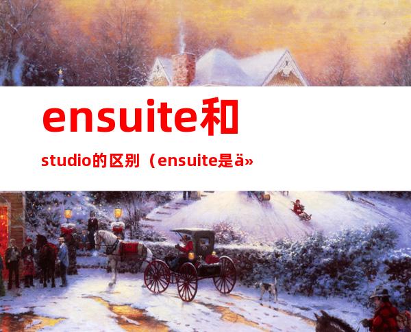 ensuite和studio的区别（ensuite是什么房型）