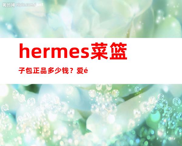 hermes菜篮子包正品多少钱？爱马仕菜篮子包专柜价格