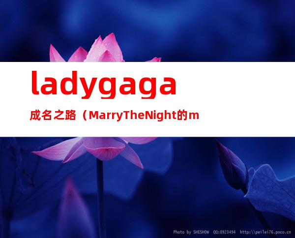 ladygaga成名之路（Marry The Night的mv讲述个什么故事）