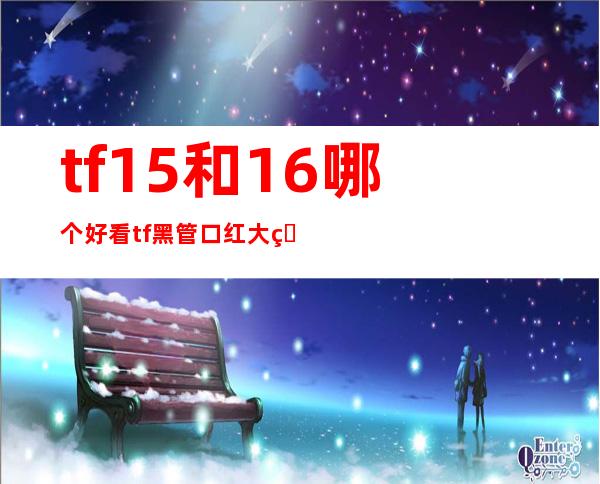 tf15和16哪个好看 tf黑管口红大热色号