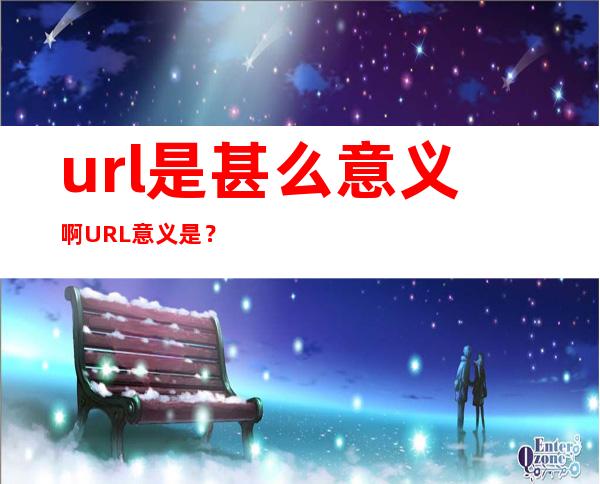 url是甚么意义啊 URL意义是？