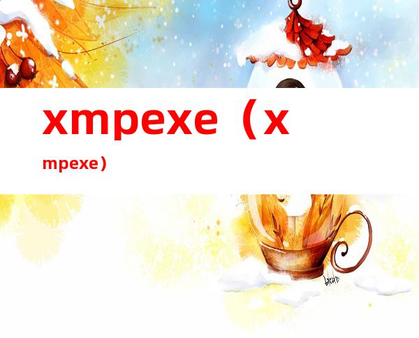 xmp exe（xmp exe）